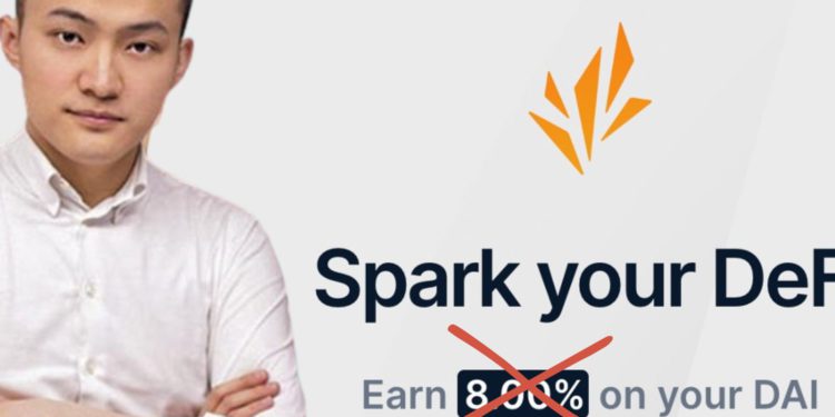 未命名設計 3 | 動區動趨-最具影響力的區塊鏈新聞媒體 MakerDAO利率8%沒了》孫宇晨火速領出2億DAI,9天就賺154枚ETH