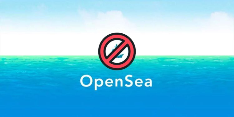 我的OpenSea帳號，因為美國經濟制裁被鎖了