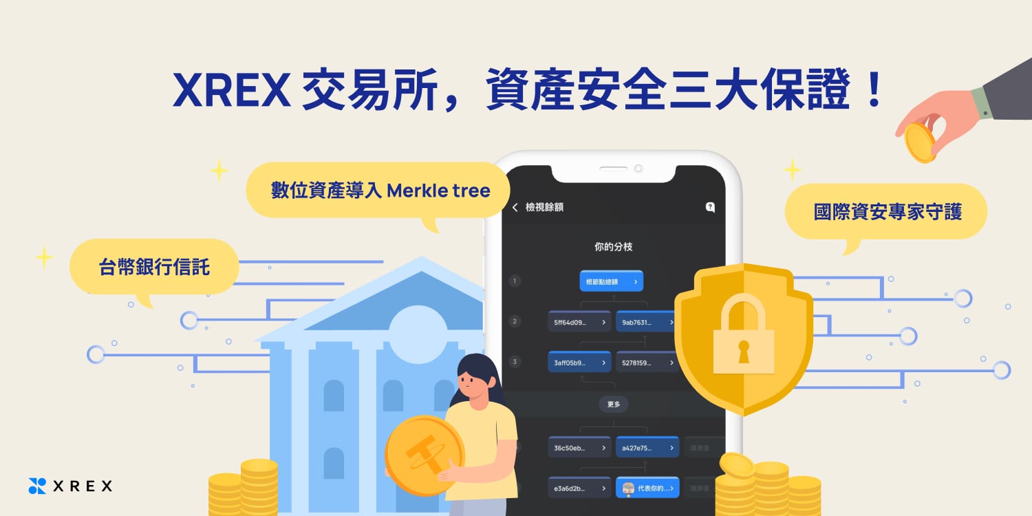 XREX交易所開放台幣服務》高額流動性、網格手續費0.05%、銀行信託等五大特色| 動區動趨-最具影響力的區塊鏈新聞媒體