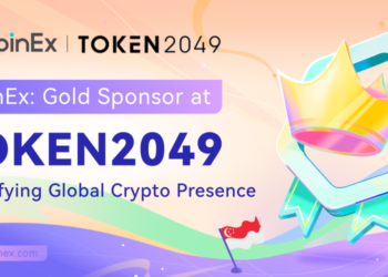 CoinEx 宣布成為新加坡 《TOKEN2049》的金牌贊助商