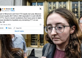 SBF前女友Caroline：CZ推文是FTX倒閉原因！CZ笑回：像個小粉絲