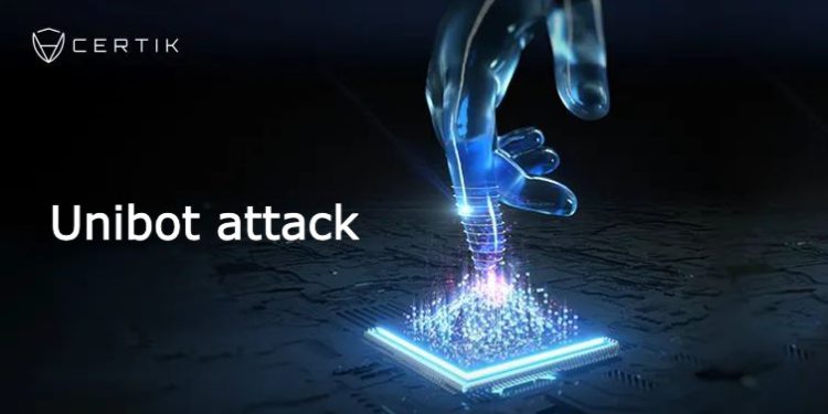 0RMc7473cZ | 動區動趨-最具影響力的區塊鏈新聞媒體 CertiK安全分析》Telegram Bot專案Unibot是如何被攻擊的?