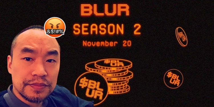 BLUR S2 | 動區動趨-最具影響力的區塊鏈新聞媒體 麻吉大哥慘虧1400萬鎂,臭罵BLUR四字經!第二季空投僅領到200萬美元