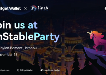 Bitget Wallet出席Devconnect Istanbul，聯合1inch主辦線下活動
