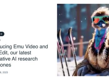 短影片神器》Meta發表新AI模型「Emu Video」，輸入文字輕鬆生成動畫