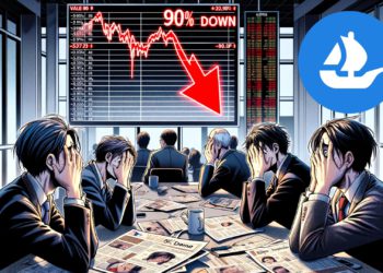 Opensea被NFT熊市拖慘，90%沒了！估值自133億鎂＞14億鎂