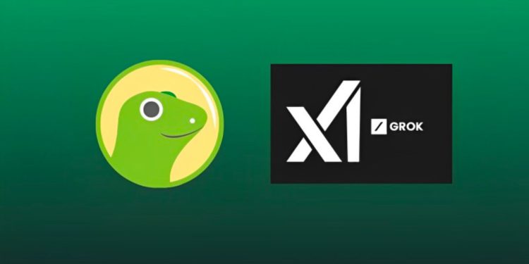 未命名設計 91 | 動區動趨-最具影響力的區塊鏈新聞媒體 迷因幣蹭馬斯克》同名xAI模型「$Grok」暴漲10倍!社群喊:像暴漲前的SHIB