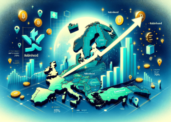 Robinhood加密交易量11月暴增75%！方舟持有 124 萬股、HOOD漲超10％