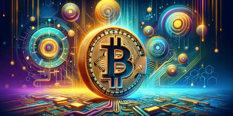 DALLE 2023-12-05 172045 - An imaginative and captivating banner image for an article about Babylons integration of staking technology into Bitcoin with a 2_1 aspect ratio Th 1 | 動區動趨-最具影響力的區塊鏈新聞媒體 把質押(Staking)引入比特幣,Babylon如何解鎖千億美元市場?