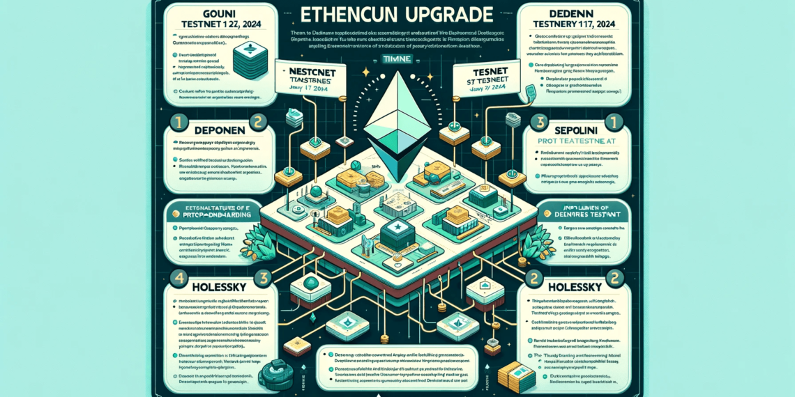 以太坊公布Dencun升級時間表！1月17日啟動Goerli測試網，2 月底上主網