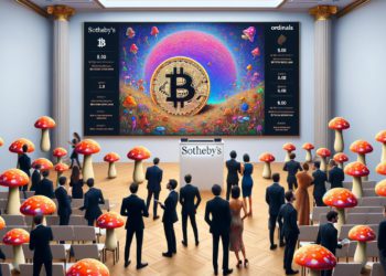 比特幣NFT登上蘇富比拍賣！Ordinals項目BitcoinShrooms首秀藝術殿堂