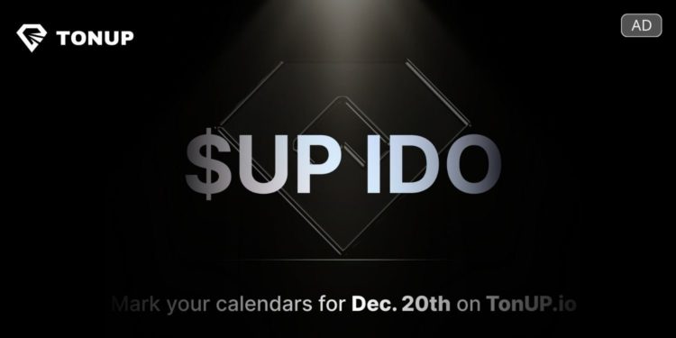 TONUP IDO | 動區動趨-最具影響力的區塊鏈新聞媒體 TON生態launchpad平台》TonUP 發行「$UP 代幣」、12/20 啟動IDO