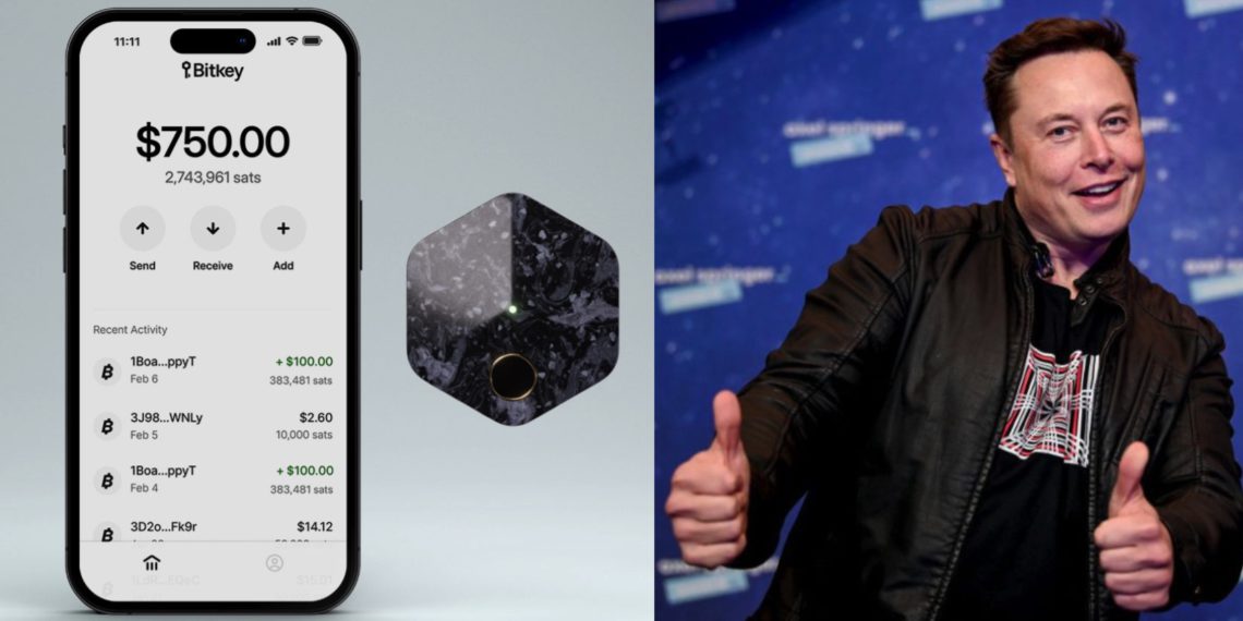 馬斯克大讚 Jack Dorsey 新冷錢包「Bitkey」：每人都該控制自己私鑰