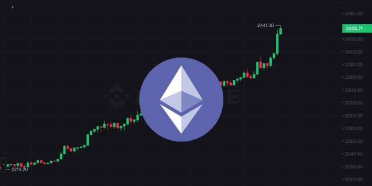 以太坊突破2440美元再創今年新高！Layer2狂飆：OP、ARB..跳漲20%