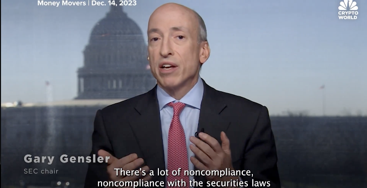 截圖 2023-12-22 上午111544 | 動區動趨-最具影響力的區塊鏈新聞媒體 SEC主席罵加密無恥「違法還討索賠」,轉身卻加速通過比特幣現貨ETF