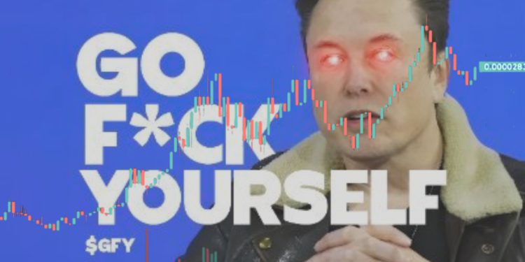 馬斯克髒話迷因幣「GFY」上線抹茶交易所！單日噴漲 330%