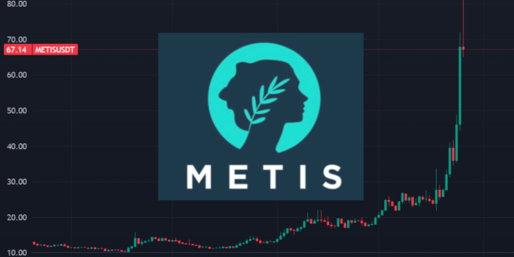 以太坊Layer2黑馬》Metis飆漲50%衝破80美元、TVL一週增超4倍