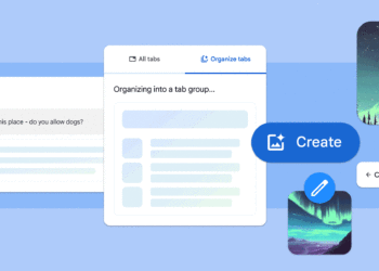 Google Chrome新增三大生成式AI功能！智慧分頁管理、自訂主題、寫作助手