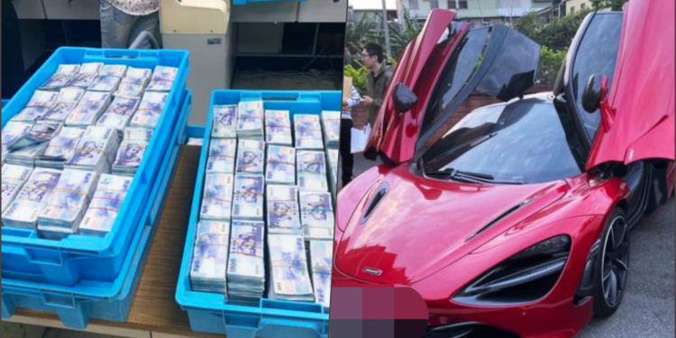 快訊》ACE總裁王晨桓家中搜出5千萬現金、加密貨幣近2億！再查扣麥拉倫720S超跑