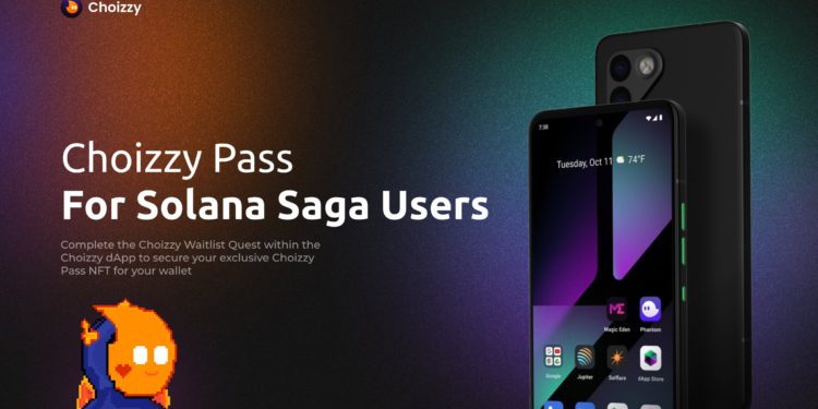 solana saga | 動區動趨-最具影響力的區塊鏈新聞媒體 Solana Saga手機用戶注意!完成Choizzy驗證即獲OG身份,埋伏潛在空投(含Chapter 2預購)