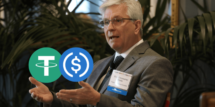 聯準會理事Christopher Waller：美元穩定幣增強「美元主導力」，全球儲備貨幣地位不墜