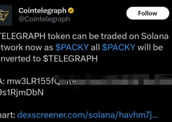 知名外媒 Cointelegraph 的 X 驚傳遭駭！分享多檔花式假空投、釣魚地址