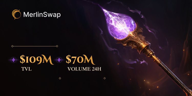 GJzronZakAAAp6T | 動區動趨-最具影響力的區塊鏈新聞媒體 MerlinSwap募資近「5億美元」刷新IDO紀錄!24小時TVL超1億鎂、交易量7千萬鎂