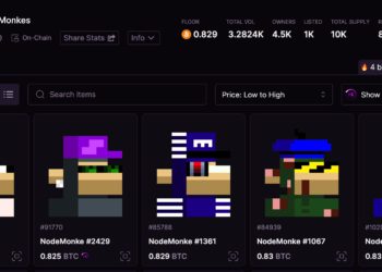 比特幣NFT「節點猴NodeMonkes」市值超越BAYC！無聊猿為何走下神壇？