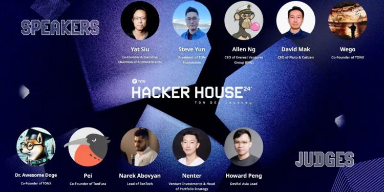 「TON Hacker House」揭曉重磅講者名單＆專業評審團，4/4 香港盛大登場！