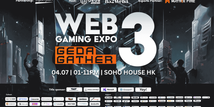 GEDA與數碼港合辦展覽，將香港定位為Web3遊戲中心