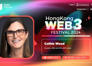 方舟女股神 “Cathie Wood” 確認擔任《2024香港Web3嘉年華》演講嘉賓