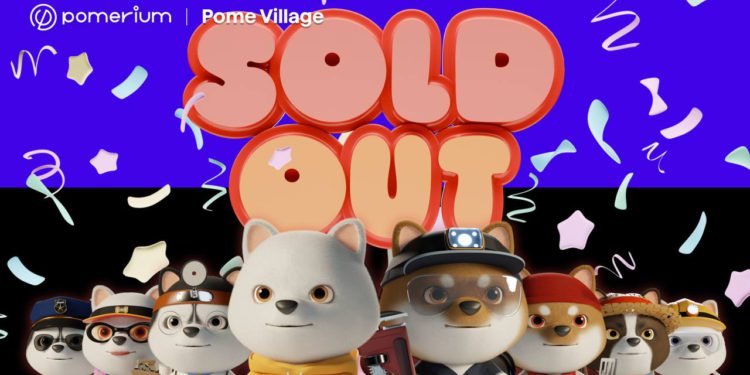 Web3遊戲平台》Pomerium首度發表PFP NFT「Pome Village 」，火速一分鐘內完售！