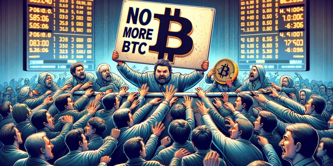 比特幣嚴重「供不應求」！CryptoQuant：每月BTC需求量爆增430%，賣方流動性枯竭