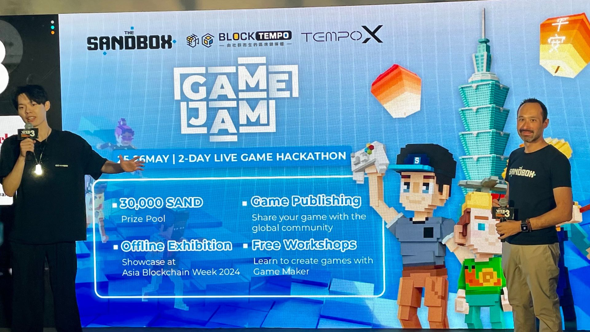 The Sandbox攜手動區！開放「Game Jam」黑客松報名，冠軍團隊將獲豐厚獎金與全球曝光| 動區動趨-最具影響力的區塊鏈新聞媒體