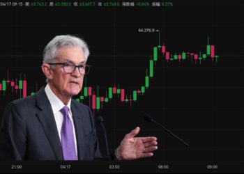 鮑爾認打通膨不力或延後降息，比特幣V轉攀高6.4萬、以太坊站回3100美元