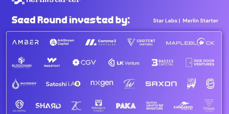 MerlinStarter完成種子輪融資、獲Amber Group等參投，將建造BTC Layer2基礎設施