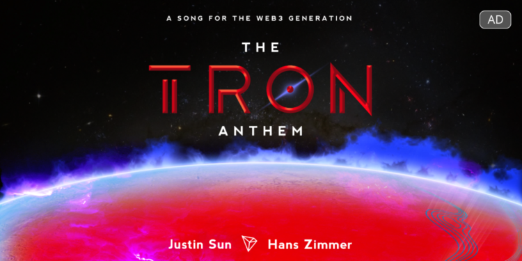 波場TRON發布主題曲！攜手電影配樂大師漢斯·季默共鑄 Web3 音樂傳奇