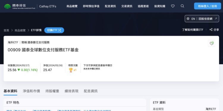 台灣唯一加密概念基金「國泰數位支付服務ETF」，持倉微策略、Coinbase、輝達..值得買嗎？