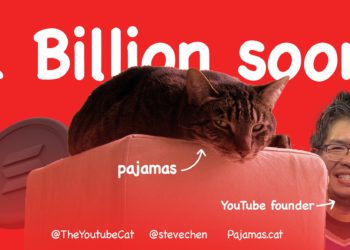 YouTube創辦人陳士駿力挺迷因幣$PAJAMAS，紀念YT首支貓咪影片
