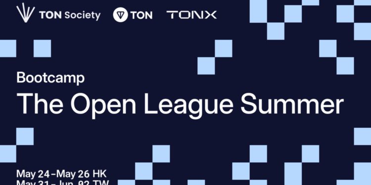 TONX啟動開發培訓營「The Open League」，攜手TON基金會提供全方位支持