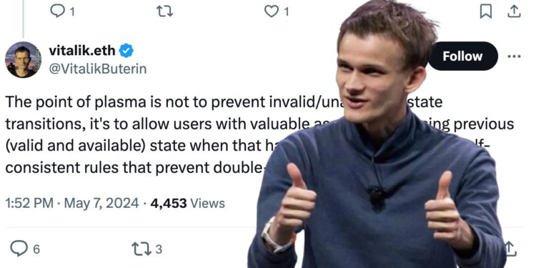vitalik | 動區動趨-最具影響力的區塊鏈新聞媒體 V神要復興「Plasma」?喊話核心功能是「資產退出機制」