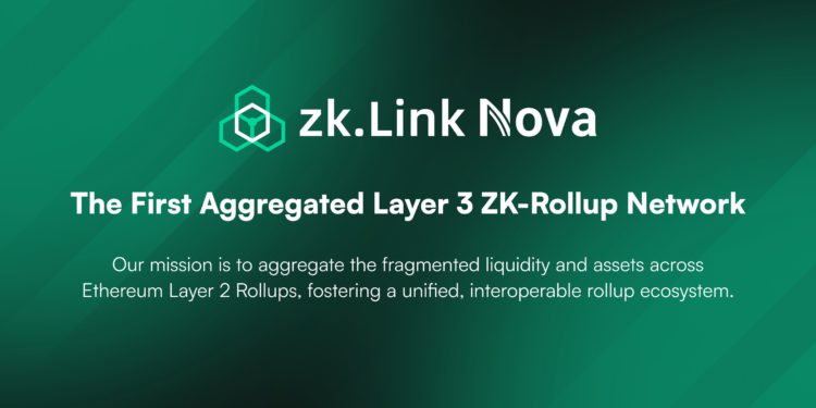 以太坊聚合 L3 zkEVM 網路「zkLink Nova」 TVL 突破10億美元