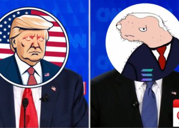 迷因幣成美國大總新民調！$TRUMP跌幅不到$BODEN兩成，選民更挺川普？