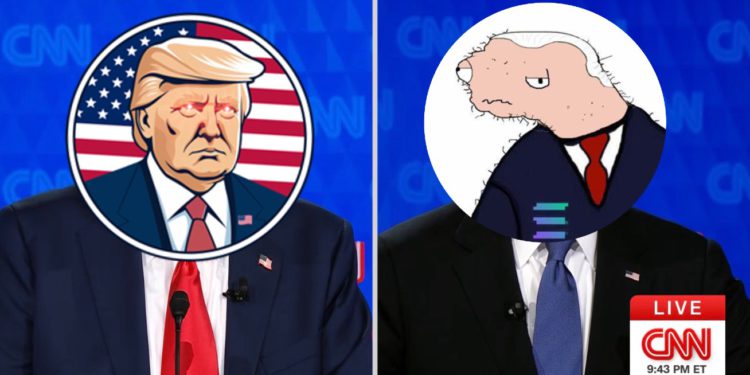 am | 動區動趨-最具影響力的區塊鏈新聞媒體 迷因幣成美國大總新民調!$TRUMP跌幅不到$BODEN兩成,選民更挺川普?