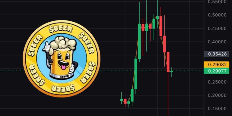 Solana迷因幣$BEER暴跌84%！分析師：團隊控制超5成供應量，高點拋售割韭菜