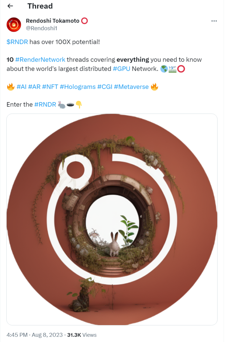 Render Network(RNDR)是什麼？連結全球GPU，引領3D渲染AI新潮流 | 動區動趨-最具影響力的區塊鏈新聞媒體