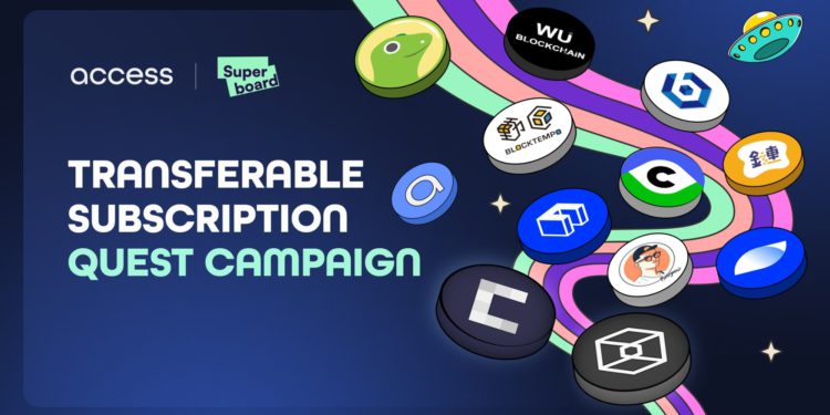 Access Protocol x Superboard 推出訂閱任務，兩階段任務領空投