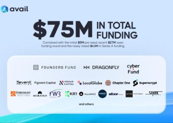 模組化區塊鏈》Avail總融資額達7,500萬鎂，推動實現高度安全的Rollup互通性和資料可用性