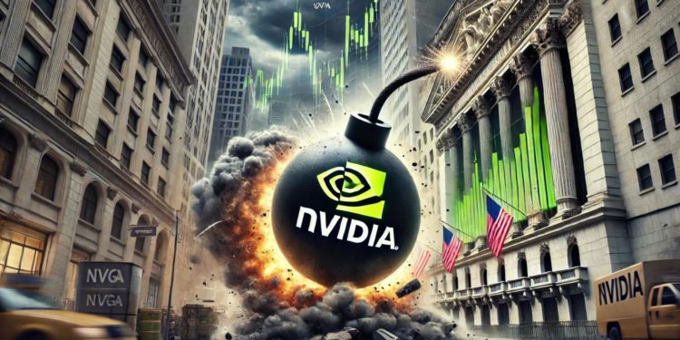 華爾街日報：美股過度依賴NVIDIA，輝達成最大不定時炸彈