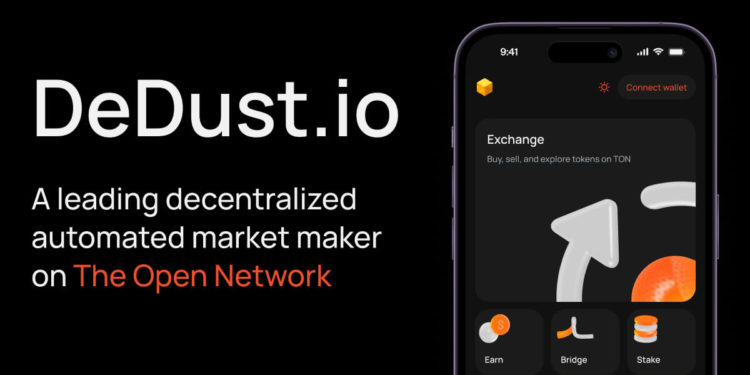 APR超80%》TON最大DEX「DeDust」如何兌換、加流動性、質押、跨鏈完整教學